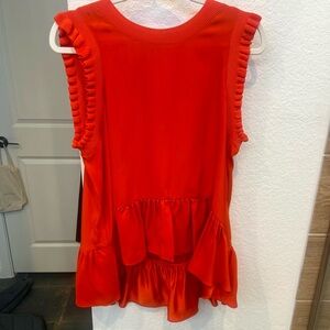 Cinq a sept Ruffle top